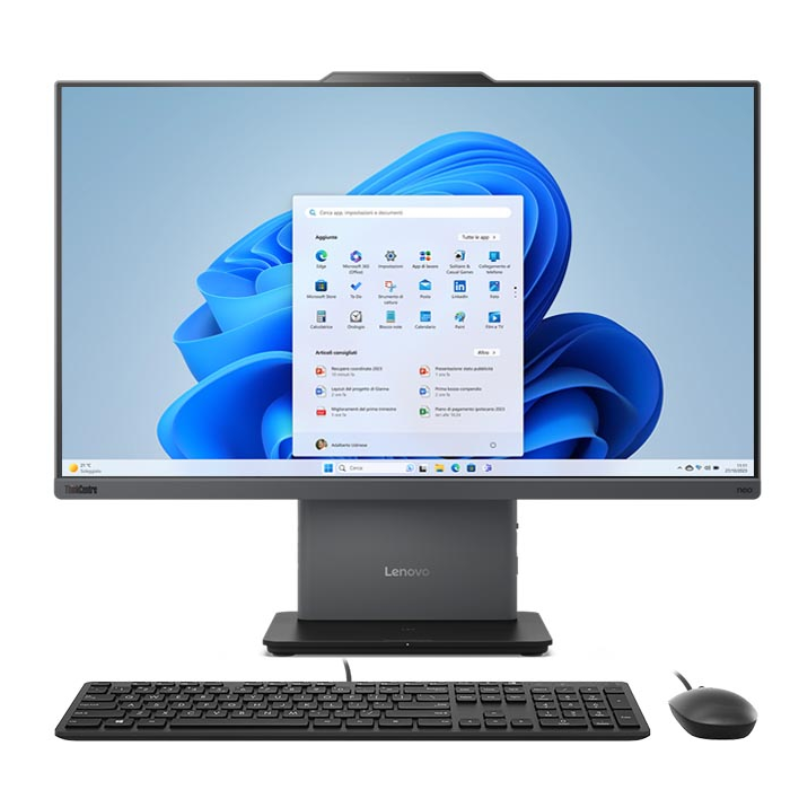 Lenovo Neo 50a All-in-One Intel i5 12th Gen, 8GB RAM, 512GB SSD, 24 FHD Display
