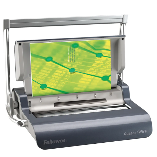 Fellowes Quasar Manual Wire Binding Machine