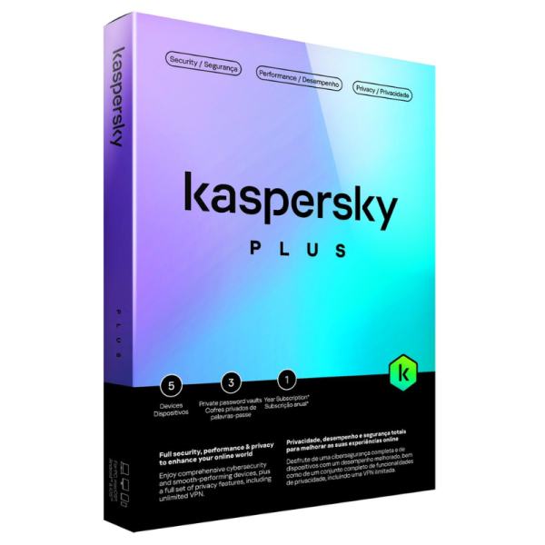 Kaspersky Plus 5-Device Internet Security