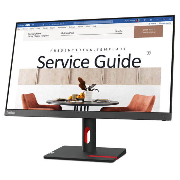 Lenovo Think Vision S24i-30 23.8 FHD IPS Monitor – Raven Black