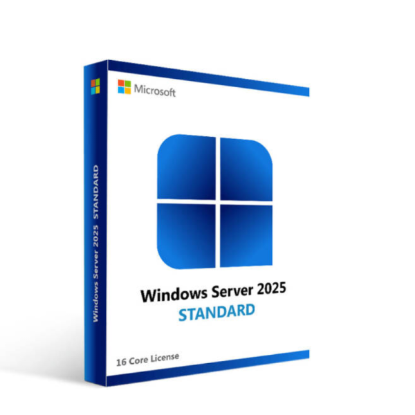 Microsoft Windows Server 2025 Standard - 16 Core License