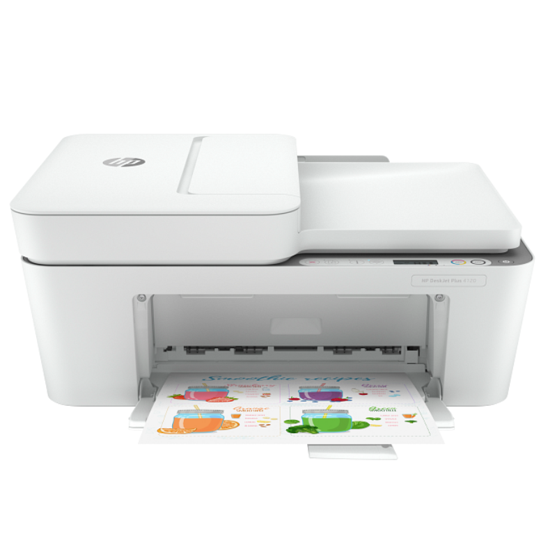 HP DeskJet Plus 4120 All-in-One Wireless Inkjet Printer1