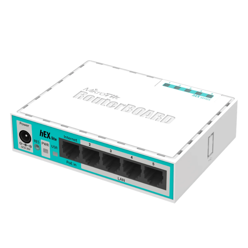 MikroTik hEX RB750Gr3 5-Port Gigabit Ethernet Router