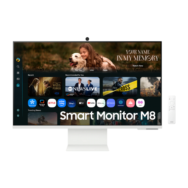 Samsung 32 M8 M80F 4K Smart Monitor with Vision AI (LS32FM801UMXUE)1
