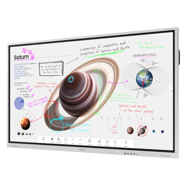 Home Full Width 8 Samsung Flip Pro WM75B 75 Interactive Screen Display