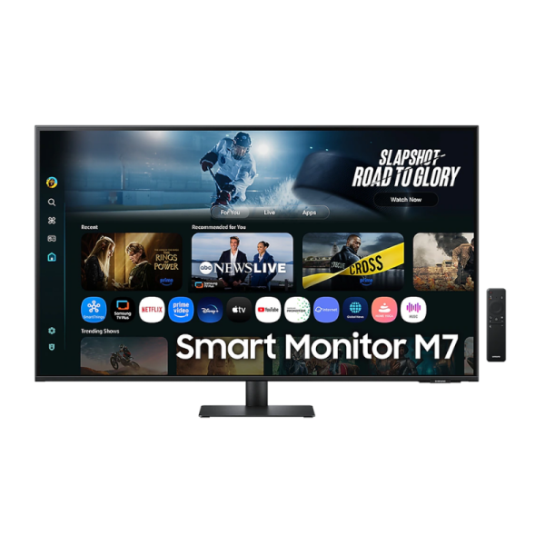 Samsung M7 M70F 43 4K UHD Smart AI Monitor (Black) — LS43FM702UEXXS