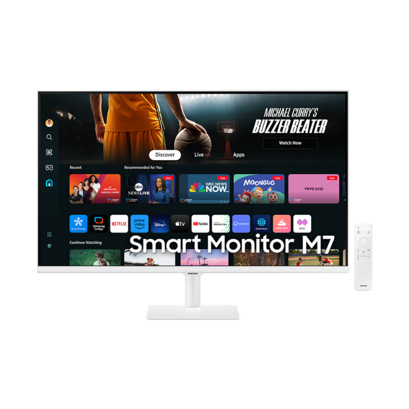Samsung UHD 4K M70D Smart Monitor M7 White (LS32DM703UMXUE)2