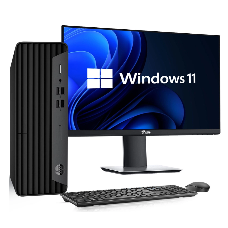 HP EliteDesk 800 G6 Intel Core i7 10th Gen Desktop Tower Bundle with 24-Inch Monitor 1 HP EliteDesk 800 G6 Intel Core i7 10th Gen Desktop Tower Bundle with 24-Inch Monitor